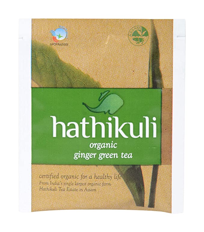 Hathikuli Organic Green Ginger Tea Bag (25 bags)