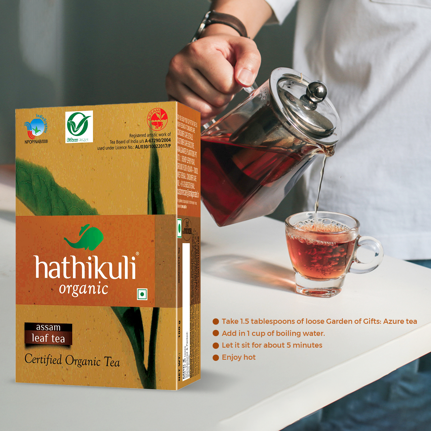 Hathikuli Organic Orthodox Tea