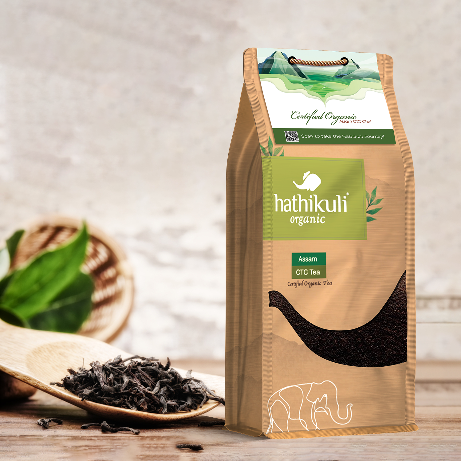 Eco Valley Organic Green Tea, Dandelion & Mint - Ayurvedmart