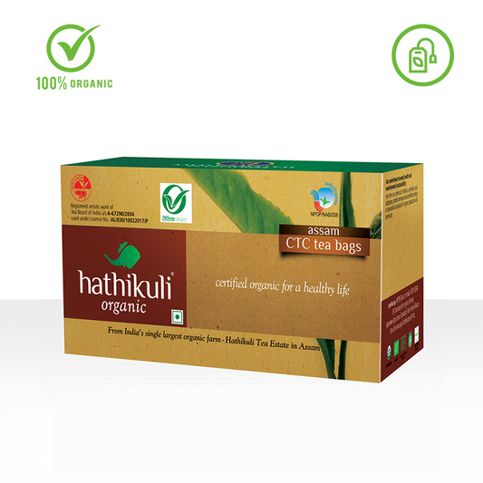Hathikuli Organic CTC Tea Bag (25 bags)